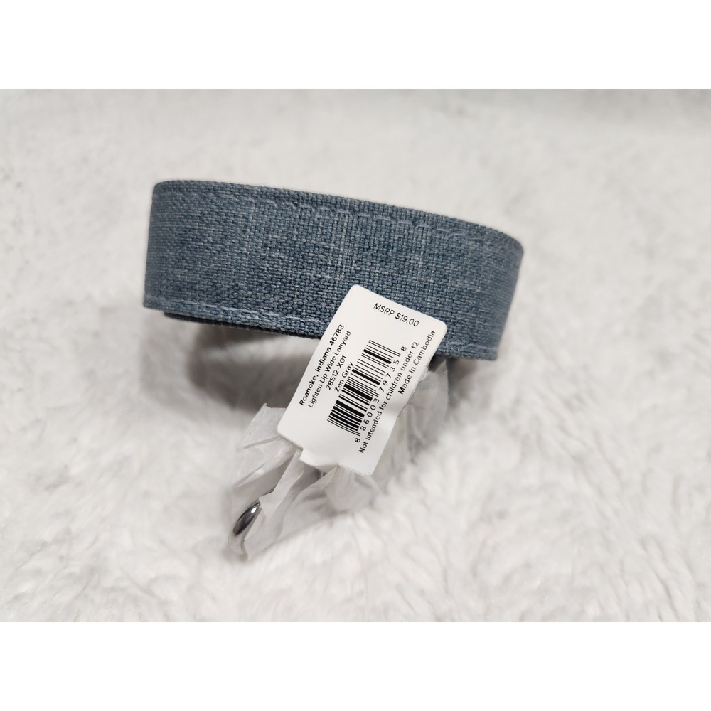 Vera Bradley Lighten Up Wide‎ Lanyard - Zen Gray - NWT